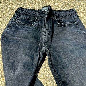 Buckle Black Aiden Bootleg black wash jeans size 33L EXCELLENT CONDITION